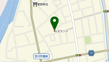 スイミングクラブ  ルネサンス吉川の地図画像