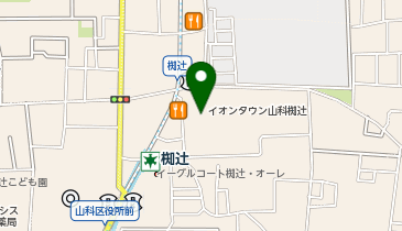 ルネサンス・イオンタウン山科椥辻の地図画像