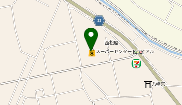 西松屋 トライアルみやき店の地図画像