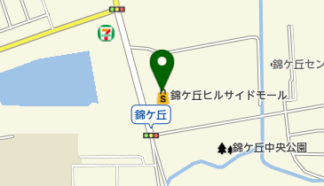 西松屋 錦ケ丘ヒルサイドモール店の地図画像