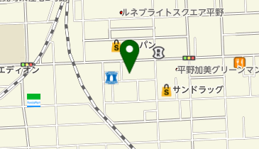 西松屋 平野加美東店の地図画像