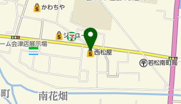 西松屋 会津若松店の地図画像