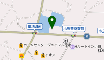 西松屋 小野店の地図画像