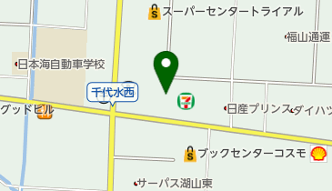 西松屋 鳥取千代水店の地図画像