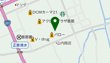 西松屋 アクロスプラザ恵那店の地図画像