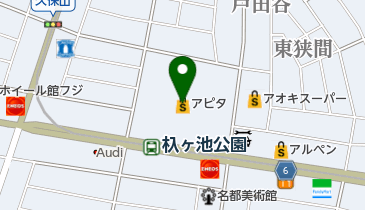 西松屋 アピタ長久手店の地図画像
