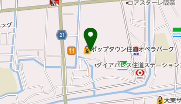 西松屋 ポップタウン住道オペラパーク店の地図画像