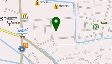 西松屋 新坂井春江店の地図画像