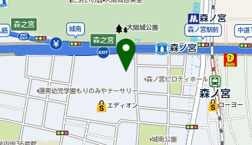 西松屋 もりのみやキューズモール店の地図画像