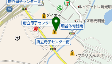 西松屋 コムボックス光明池店の地図画像