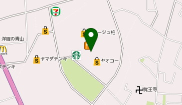 西松屋 新モラージュ柏店の地図画像