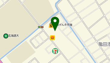 西松屋 函館亀田港町店の地図画像