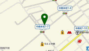 西松屋 室蘭モルエ中島店の地図画像