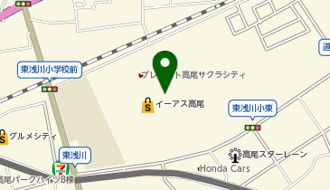 西松屋 イーアス高尾店の地図画像