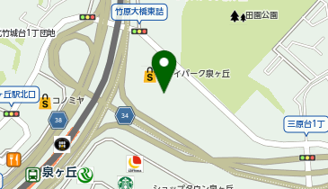 西松屋 ジョイパーク泉ケ丘店の地図画像