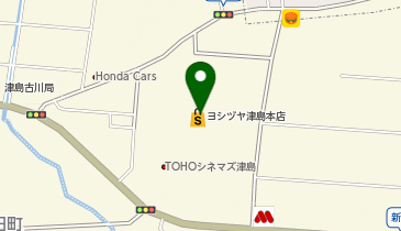 西松屋 ヨシヅヤ津島本店の地図画像