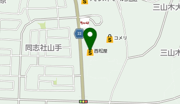 西松屋 フォレストモール京田辺店の地図画像