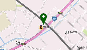 西松屋 薩摩川内国分寺店の地図画像