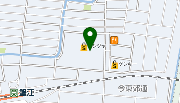 西松屋 ヨシヅヤJR蟹江駅前店の地図画像