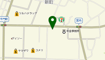 西松屋 新庄五日町店の地図画像