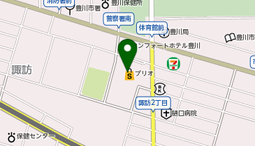 西松屋 プリオ豊川店の地図画像