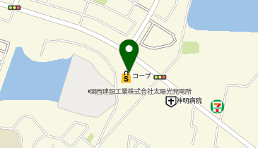 西松屋 コープ明石大久保店の地図画像