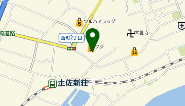 西松屋 フジ須崎店の地図画像