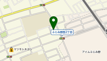 西松屋 ふじみ野店の地図画像