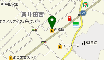 西松屋 八戸新井田店の地図画像