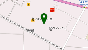 西松屋 イオンタウン上里店の地図画像