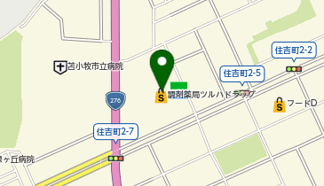 西松屋 苫小牧住吉店の地図画像