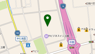 西松屋 上越下門前店の地図画像