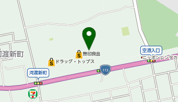 西松屋 新潟河渡新町店の地図画像