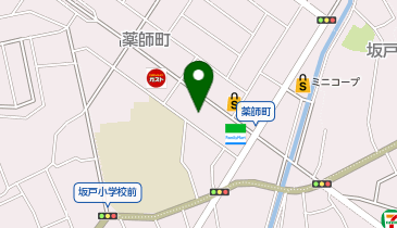 西松屋 コープ坂戸薬師町店の地図画像