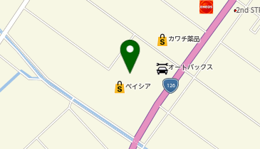 西松屋 ベイシア東金店の地図画像