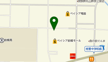 西松屋 ベイシア前橋モール店の地図画像