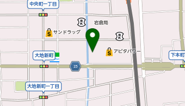 西松屋 アピタパワー岩倉店の地図画像