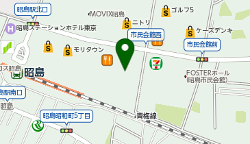 西松屋 昭島モリタウン店の地図画像