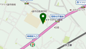 西松屋 キテラタウン調布店の地図画像