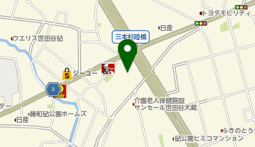 西松屋 サミット砧店の地図画像