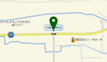 西松屋 桜井大福店の地図画像