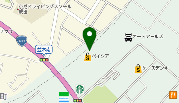 西松屋 ベイシア富里店の地図画像
