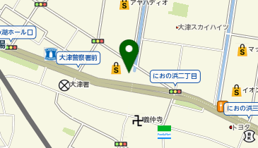 西松屋 大津テラス店の地図画像