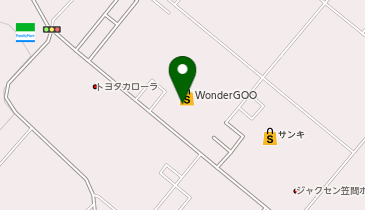 西松屋 友部店の地図画像