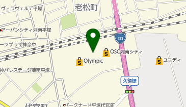 西松屋 新OSC湘南シティ店の地図画像