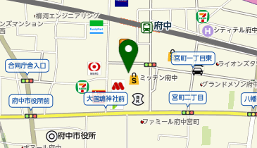 西松屋 ミッテン府中店の地図画像