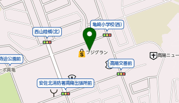 西松屋 フジグラン高陽店の地図画像