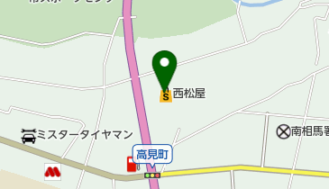 西松屋 原町店の地図画像