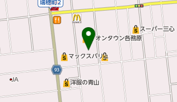 西松屋 各務原蘇原店の地図画像