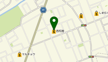 西松屋 熊本合志店の地図画像
